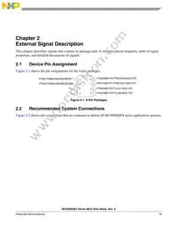 S9S08QD4J2MSC Datasheet Page 19