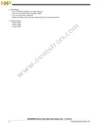 S9S08RNA32W0MLC Datasheet Page 2