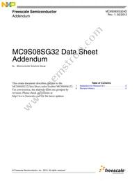 S9S08SG32E1WTGR Datasheet Page 4