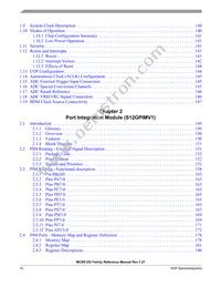 S9S12GA240F0VLL Datasheet Page 8