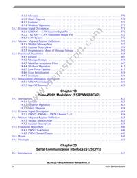 S9S12GA240F0VLL Datasheet Page 16