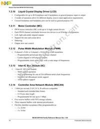 S9S12HY64J0MLL Datasheet Page 16