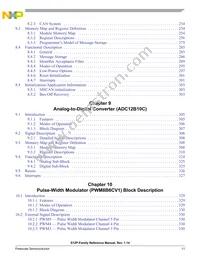 S9S12P96J0CLH Datasheet Page 11