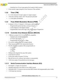 S9S12P96J0CLH Datasheet Page 21