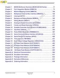 S9S12Q12J2VFAE1R Datasheet Page 3