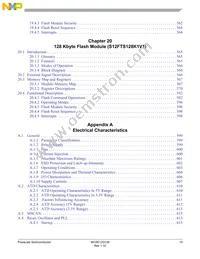 S9S12Q12J2VFAE1R Datasheet Page 15