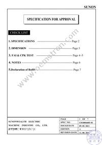 SA000-11009 Datasheet Page 2