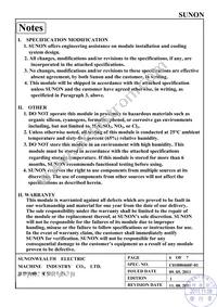 SA000-11009 Datasheet Page 7