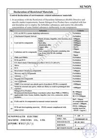 SA000-11009 Datasheet Page 8