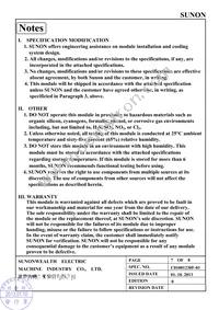 SA000-12055 Datasheet Page 8