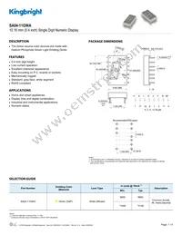 SA04-11GWA Datasheet Cover