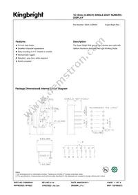 SA04-12SRWA Datasheet Cover