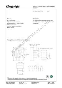 SA04-12YWA Datasheet Cover