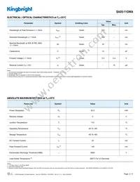 SA05-11GWA Datasheet Page 2