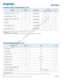 SA08-11SRWA Datasheet Page 2