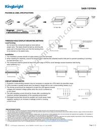 SA08-11SYKWA Datasheet Page 4