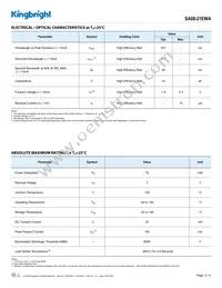 SA08-21EWA Datasheet Page 2