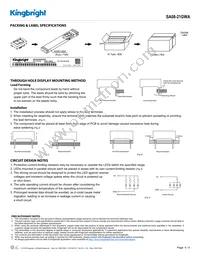 SA08-21GWA Datasheet Page 4