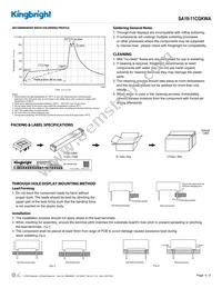 SA10-11CGKWA Datasheet Page 4