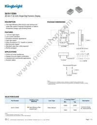 SA10-11EWA Datasheet Cover