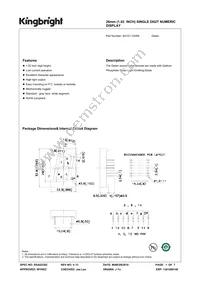 SA10-11GWA Datasheet Cover