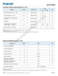 SA10-11SYKWA Datasheet Page 2