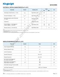 SA10-21EWA Datasheet Page 2