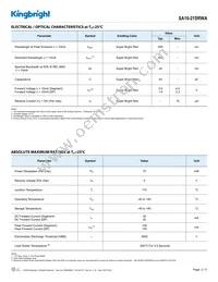SA10-21SRWA Datasheet Page 2