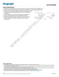 SA10-21SURKWA Datasheet Page 5