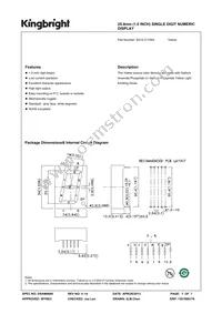 SA10-21YWA Datasheet Cover