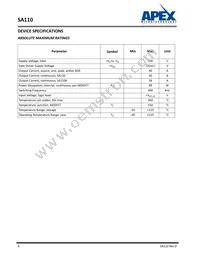 SA110DP Datasheet Page 4