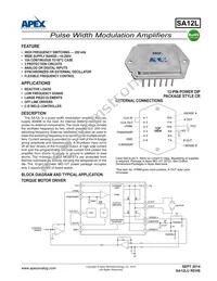 SA12L Datasheet Cover