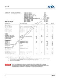 SA12L Datasheet Page 2
