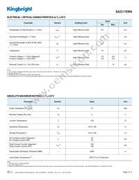 SA23-11EWA Datasheet Page 2