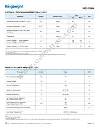 SA23-11YWA Datasheet Page 2