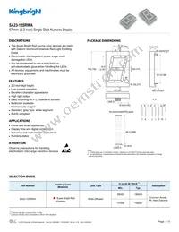 SA23-12SRWA Datasheet Cover