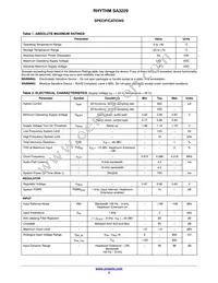 SA3229-E1-T Datasheet Page 3