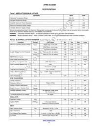 SA3291A-E1 Datasheet Page 4