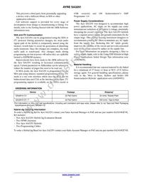 SA3291A-E1 Datasheet Page 17