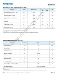 SA36-11GWA Datasheet Page 2