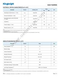 SA36-11SURKWA Datasheet Page 2