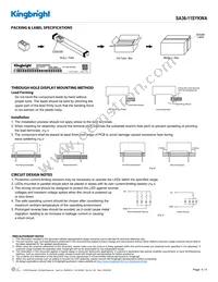 SA36-11SYKWA Datasheet Page 4