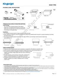 SA36-11YWA Datasheet Page 4