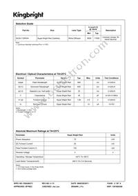 SA39-11SRWA Datasheet Page 2