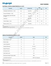 SA39-11SURKWA Datasheet Page 2