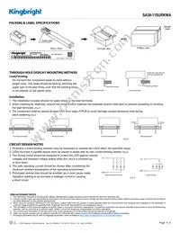 SA39-11SURKWA Datasheet Page 4