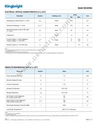 SA40-18CGKWA Datasheet Page 2