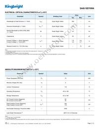 SA40-18SYKWA Datasheet Page 2