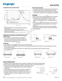 SA40-18SYKWA Datasheet Page 4