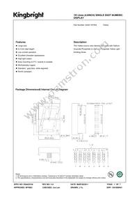 SA40-18YWA Datasheet Cover